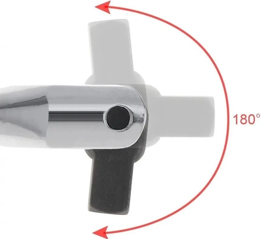 Ключ воріт Tolsen, із шарніром, 1/2", 460мм - 2