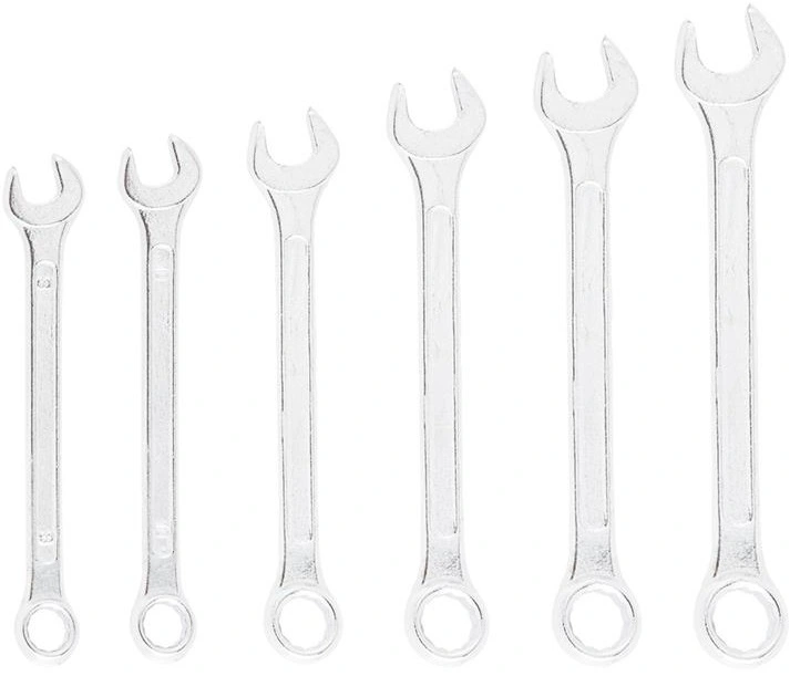 Ключі гайкові Top Tools, набір 6шт, комбіновані, 8-17мм