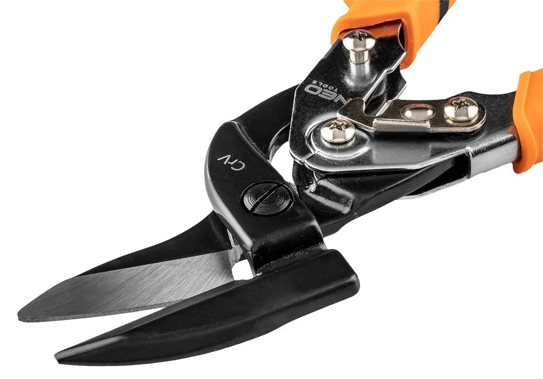 Ножиці по металу Neo Tools, вигнуті, CrMo, 250мм - 5