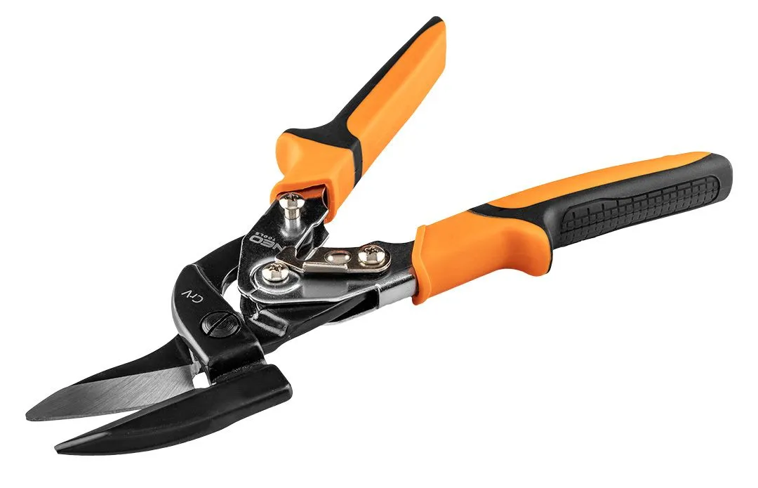 Ножиці по металу Neo Tools, вигнуті, CrMo, 250мм - 3