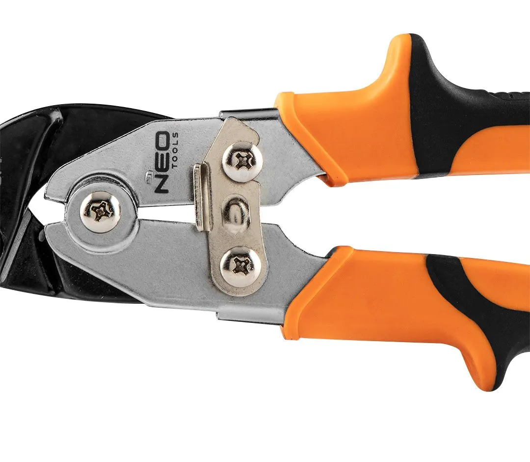 Ножиці по металу Neo Tools, вигнуті, CrMo, 250мм - 6