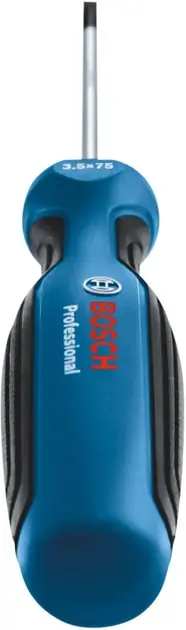 Викрутка Bosch Professional плоска, прецизійна, SL3.5x75мм - 4