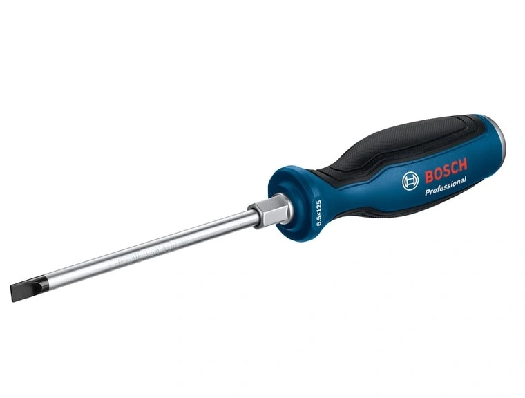 Викрутка Bosch Professional плоска, прецизійна, SL6.5x125мм