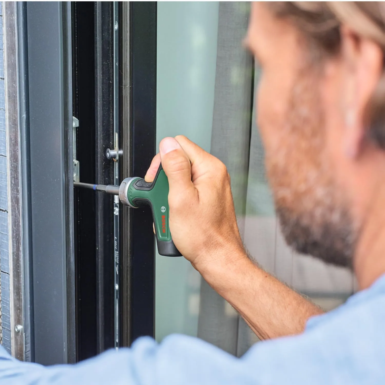 Викрутка Bosch з тріскачкою, Т-подібне руків'я, 109мм, сталь CrV - 3