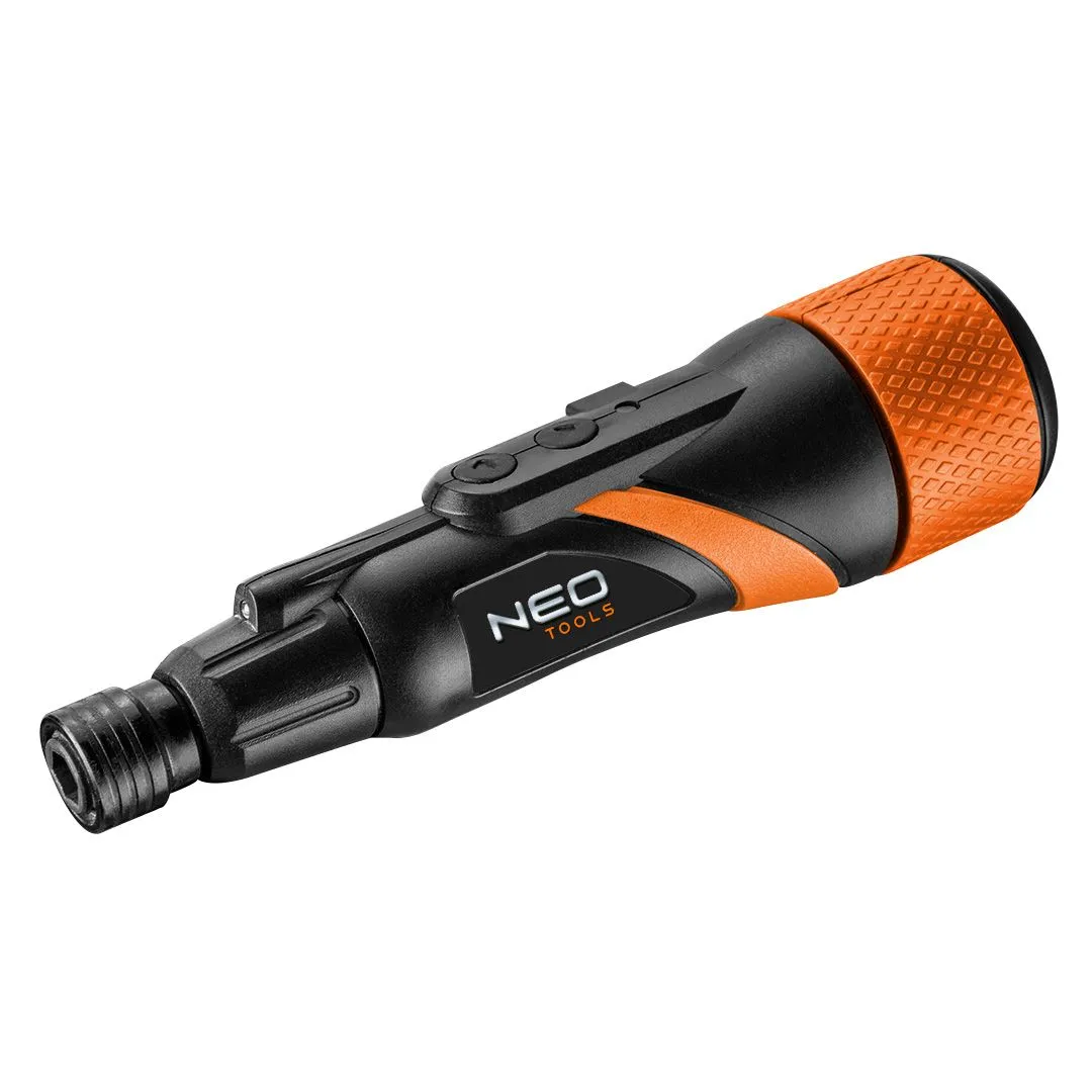 Викрутка Neo Tools акумуляторна, micro-USB, 3.6В Li-Ion, 800мА·год, 280об·хв, 42 біт, SL,PH,PZ,Torx, - 6