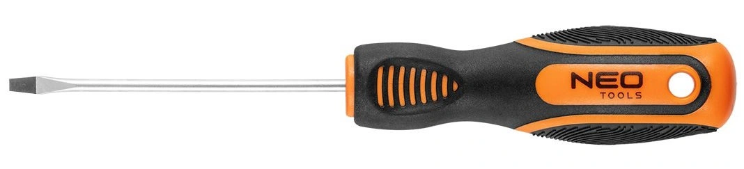 Викрутка Neo Tools плоска, SL3x75мм, сталь CrV