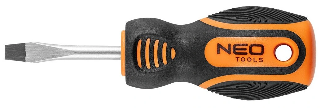 Викрутка Neo Tools плоска, SL5.5x38мм, сталь CrV