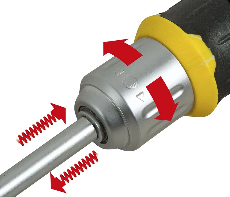 Викрутка Stanley FatMax набір 13шт, бітотримач реверсний, 12 біт, SL,PH,PZ,Torx - 8