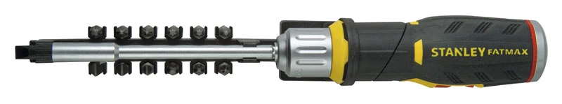 Викрутка Stanley FatMax набір 13шт, бітотримач реверсний, 12 біт, SL,PH,PZ,Torx - 2