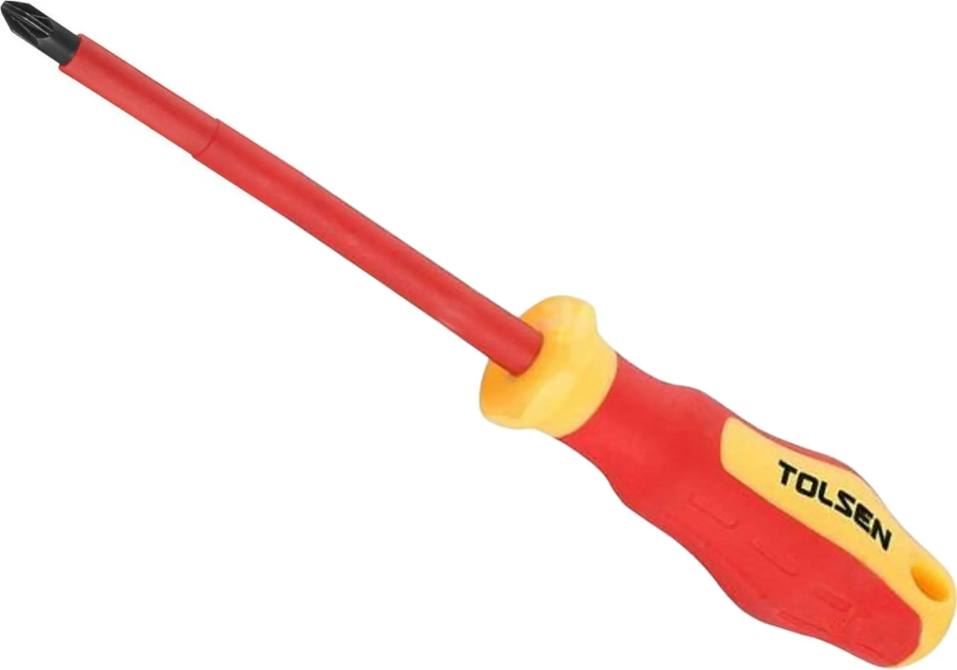 Викрутка Tolsen Профі хрестова, діелектрична, РZ2х100мм - 2