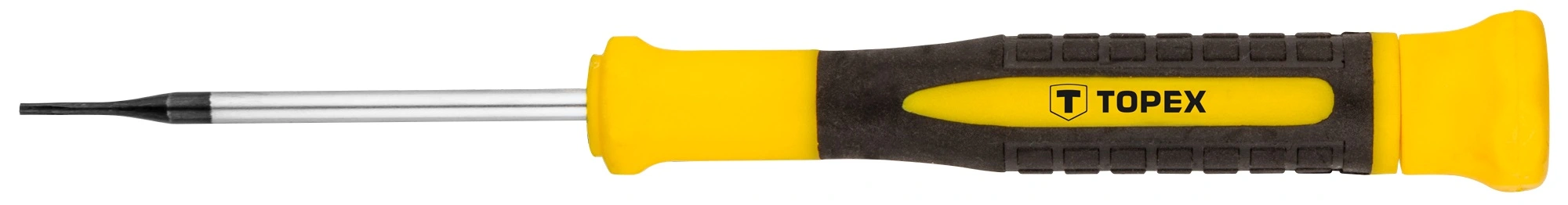 Викрутка TOPEX Torx, прецизійна, T5x50мм, сталь CrV