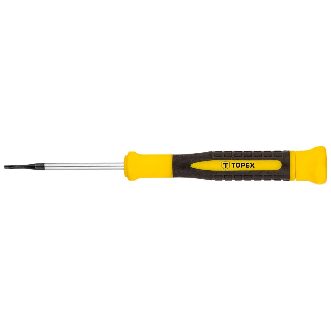 Викрутка TOPEX Torx, прецизійна, T6x50мм, сталь CrV