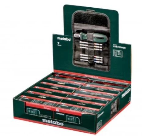 Викрутки Metabo набір 7шт, 6 біт, SL,PH,PZ,Torx - 2