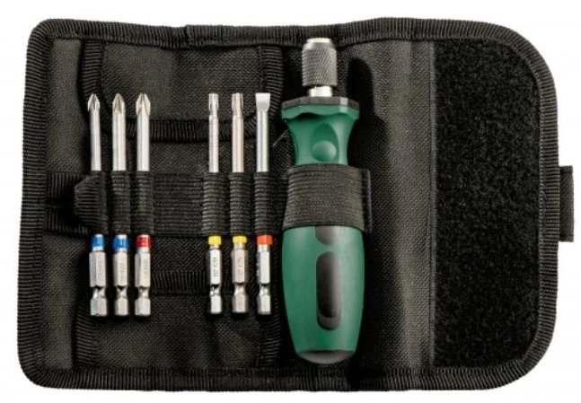 Викрутки Metabo набір 7шт, 6 біт, SL,PH,PZ,Torx