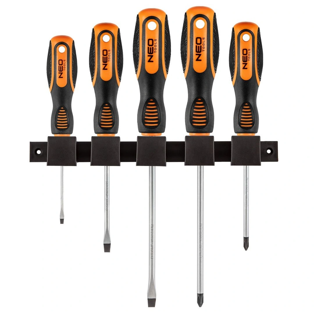 Викрутки Neo Tools набір 5шт, SL,PH, сталь CrV