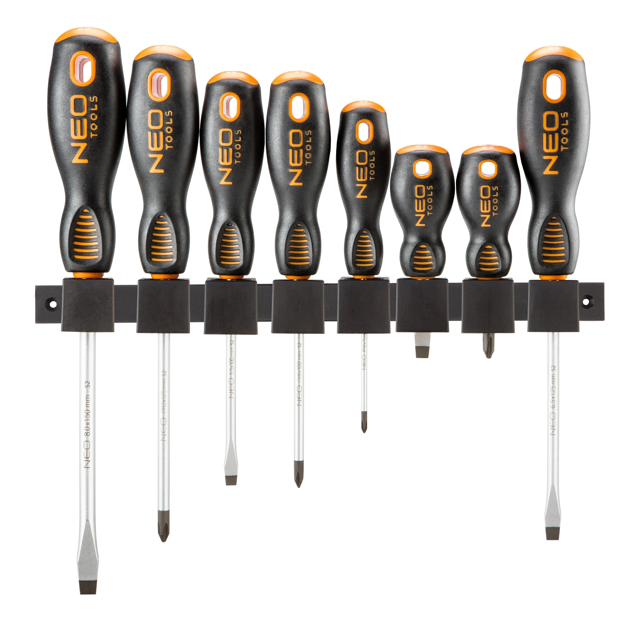 Викрутки Neo Tools набір 8шт, SL,PH, сталь S2