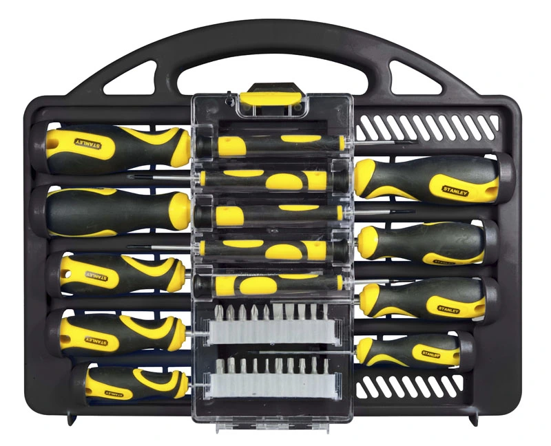 Викрутки Stanley набір 34шт, бітотримач 1/4", 20 біт, SL,PH,PZ,Torx, кейс - 3