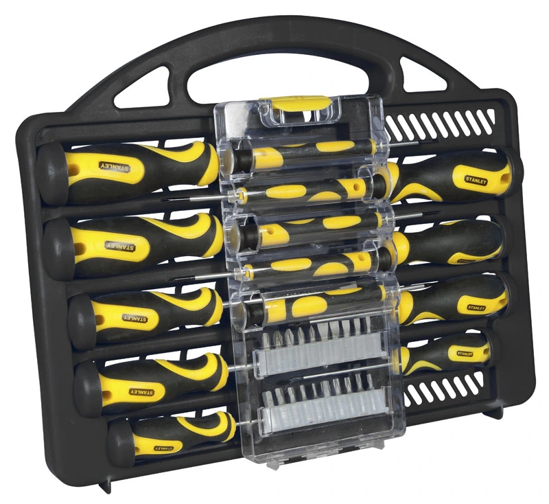 Викрутки Stanley набір 34шт, бітотримач 1/4", 20 біт, SL,PH,PZ,Torx, кейс - 2