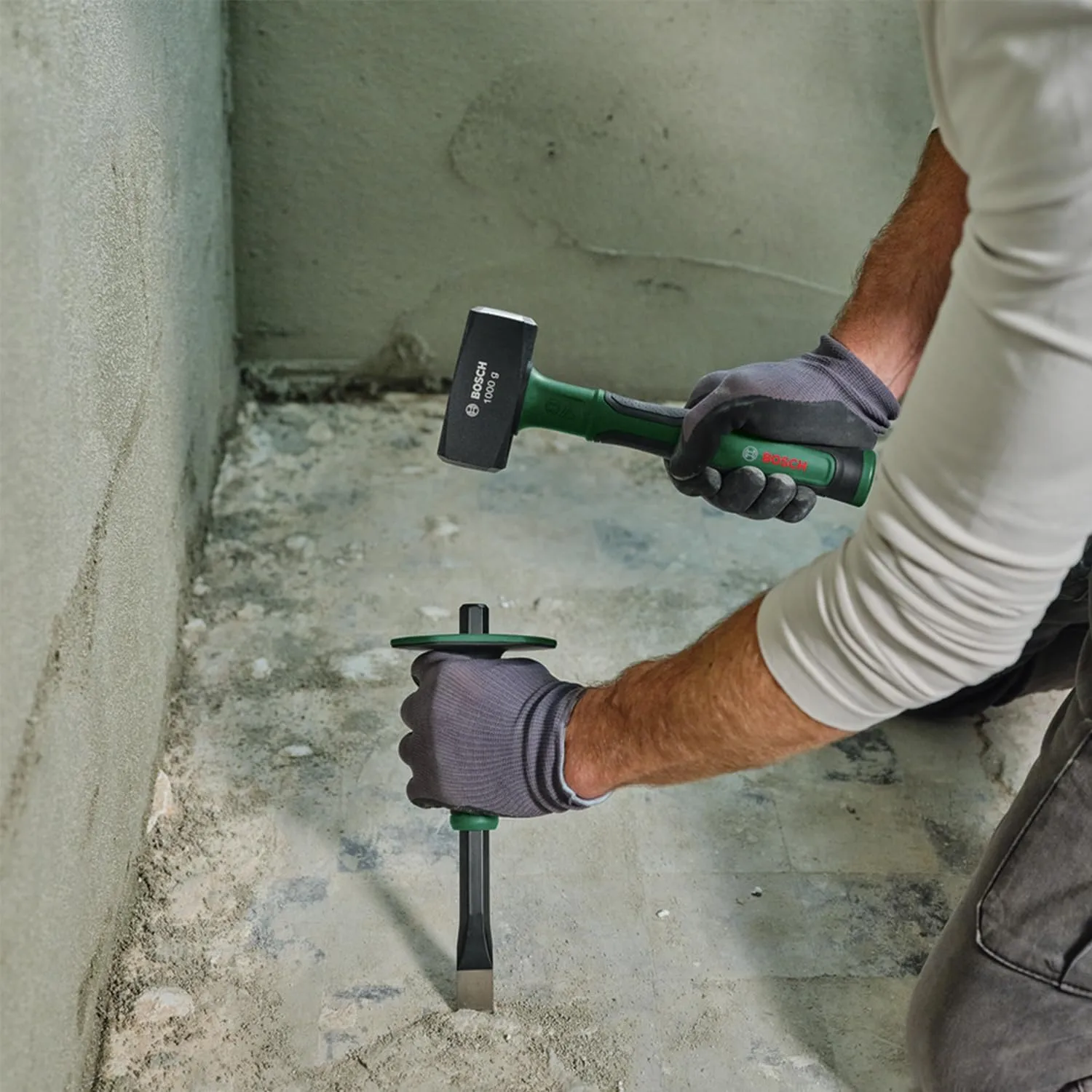 Молоток кувалда Bosch 1000г 26см руків'я скловолокно - 2