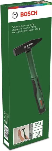 Молоток слюсарний Bosch 300г 30см руків'я скловолокно - 4