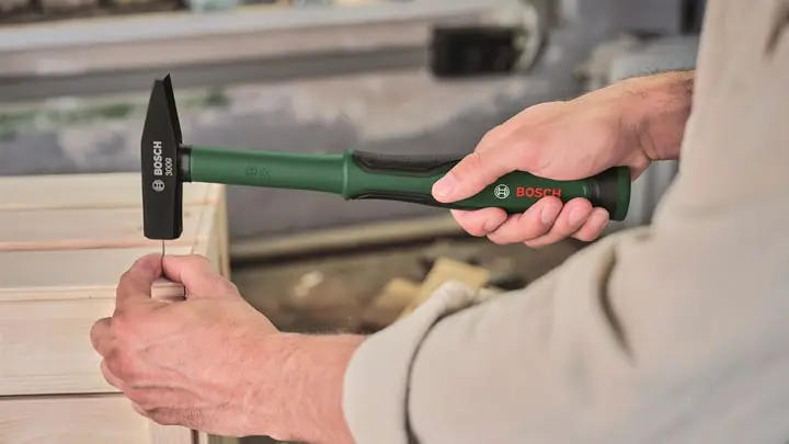 Молоток слюсарний Bosch 300г 30см руків'я скловолокно - 3