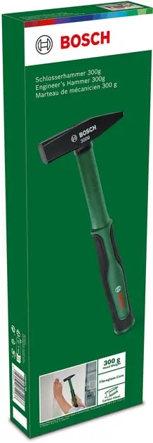 Молоток слюсарний Bosch 600г руків'я резина - 7