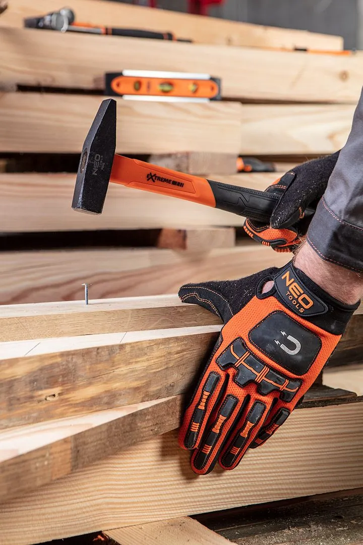 Молоток слюсарний Neo Tools Extrem 500г 32.5см руків'я скловолокно - 3