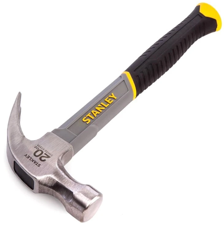 Молоток столярний Stanley Fiberglass 570г рукоятка скловолокно - 2