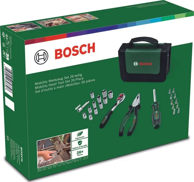 Набір інструментів Bosch, 26шт, універсальних - 4