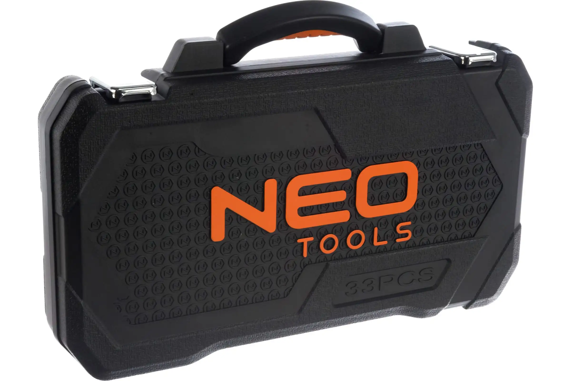 Набір інструментів Neo Tools, набір торцевих головок 1/2", 33шт, CrV - 4
