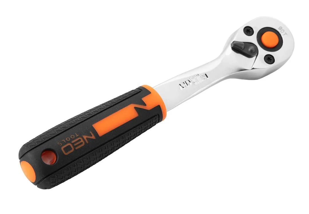 Набір інструментів Neo Tools, набір торцевих головок, 58шт, 1/2", CrV, кейс - 9