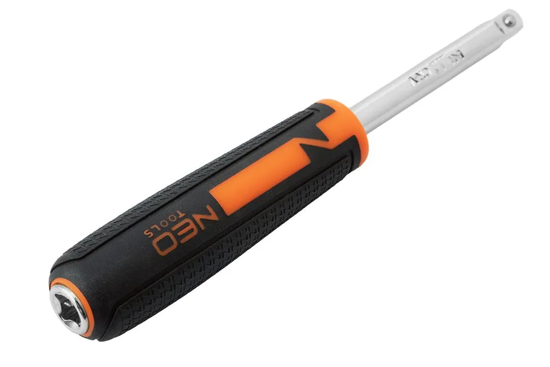 Набір інструментів Neo Tools, Набір торцевих головок, 73шт, 1/2", 1/4", CrV, кейс - 8