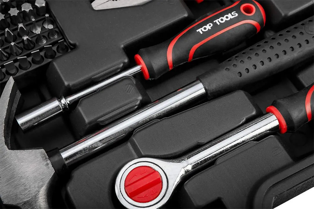 Набір інструментів Top Tools, 1/4", 3/8", 194шт, універсальний - 7
