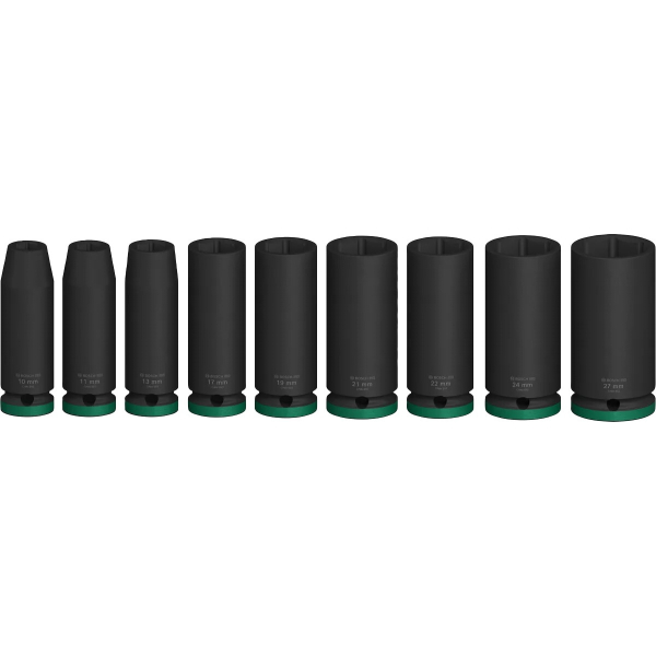 Набір ударних торцевих головок Bosch Professional Deep 9шт 1/2" - 2