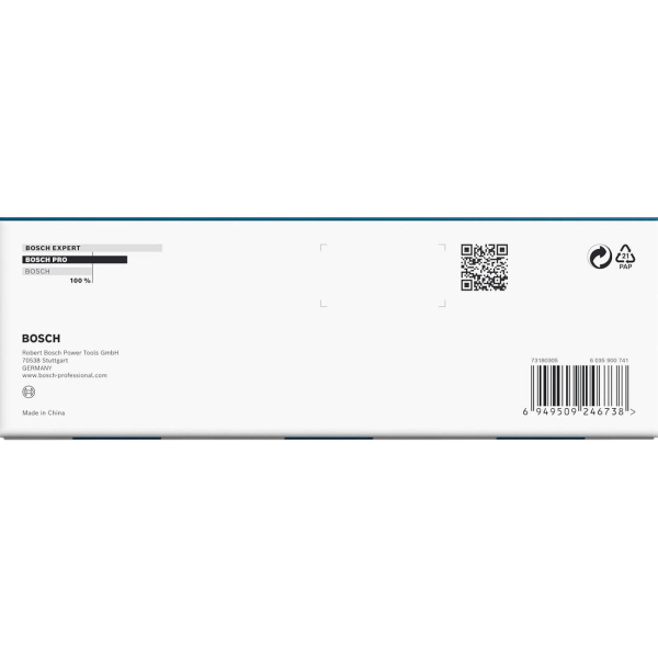 Набір ударних торцевих головок Bosch Professional Deep 9шт 3/8" 63мм - 5