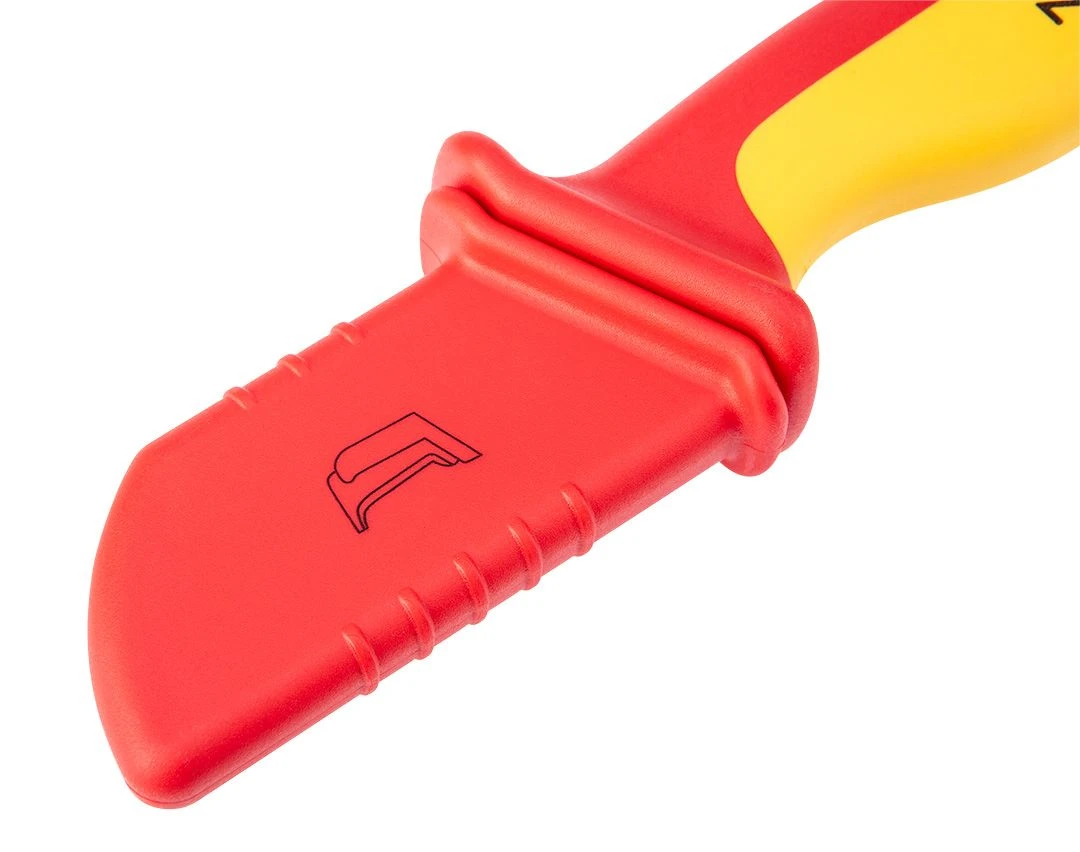 Ніж монтерський Neo Tools, діелектричний, для робіт під напругою 1000В, вигнуте лезо, 180мм - 9