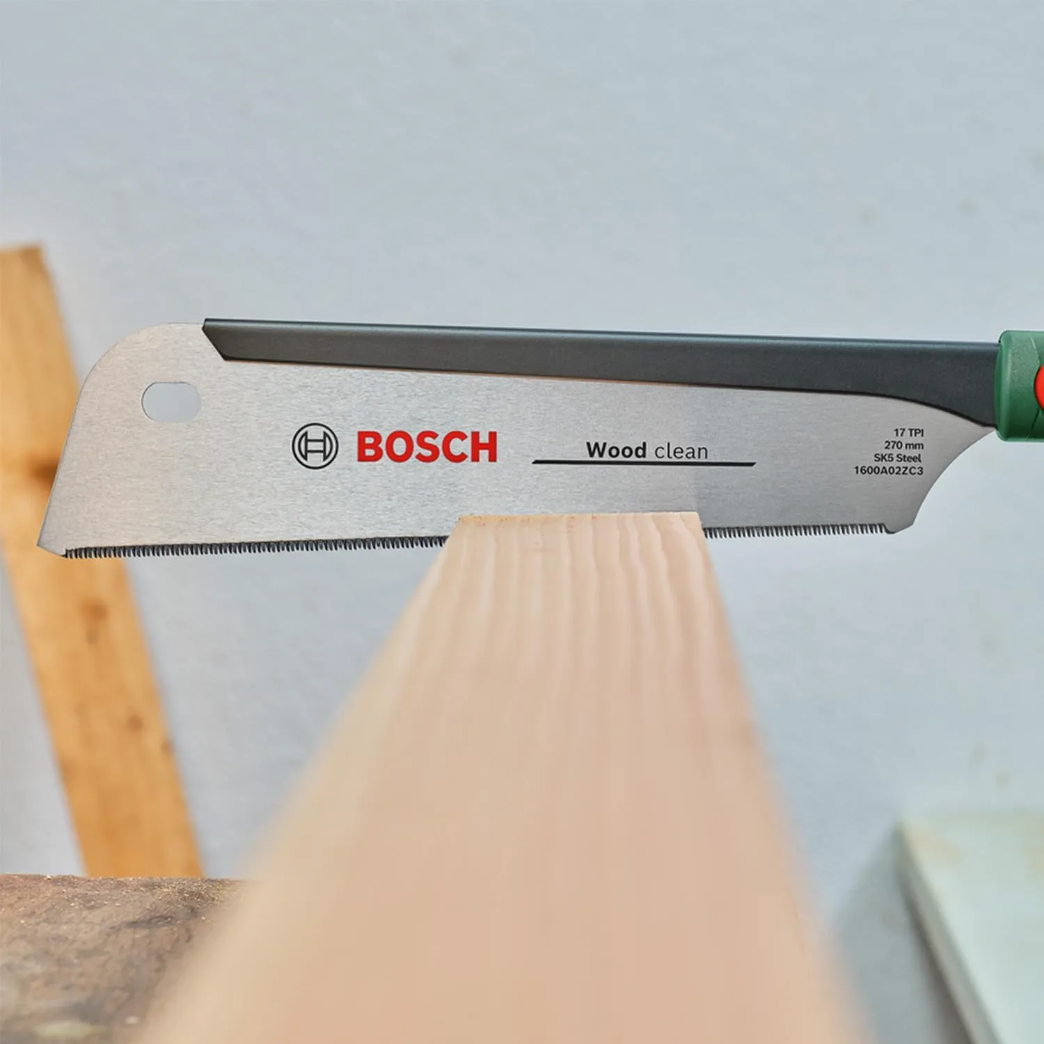 Ножівка по дереву Bosch Dozuki, 270мм, 17TPI, пластикове руків'я - 2