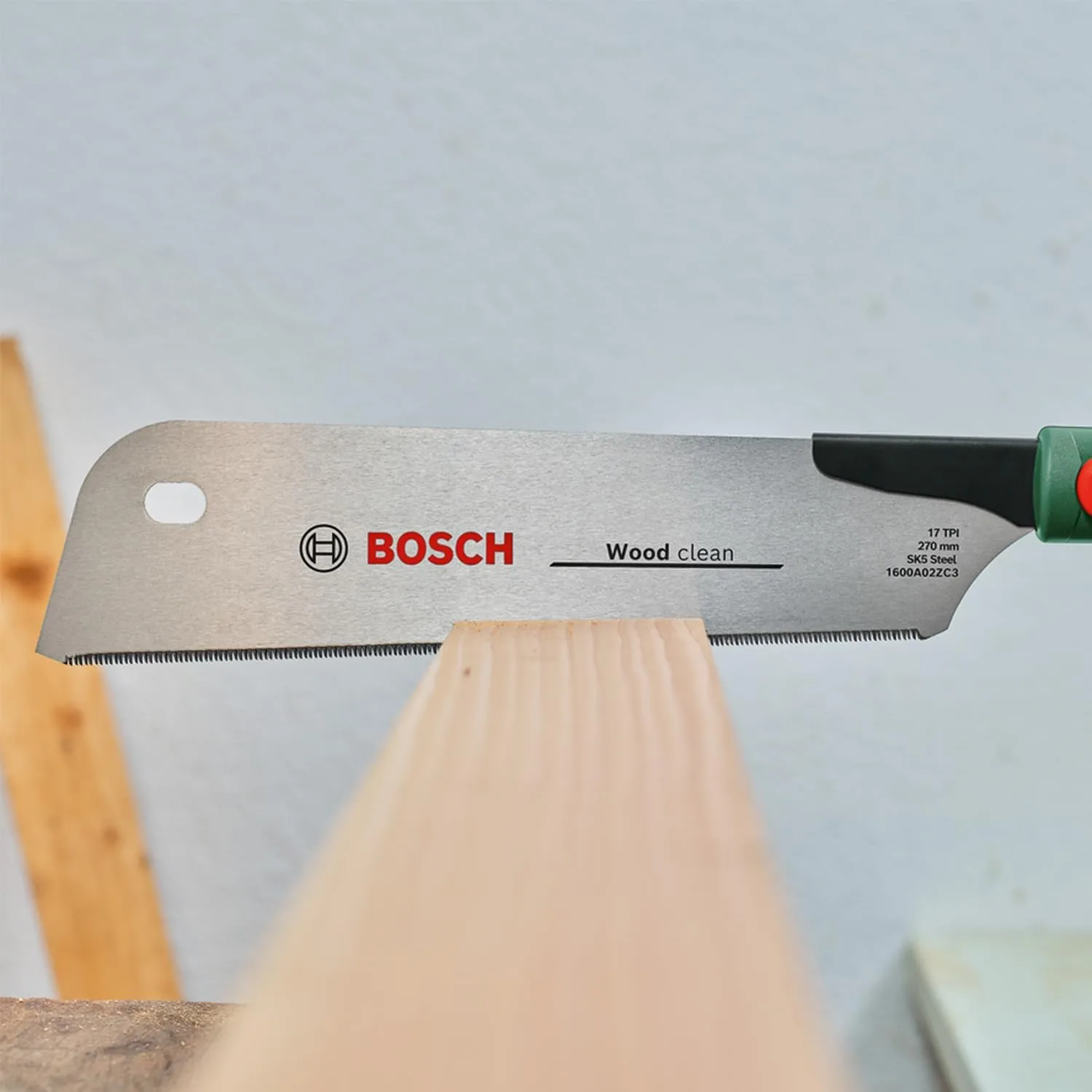 Ножівка по дереву Bosch Kataba, 270мм, 17TPI, пластикове руків'я - 2