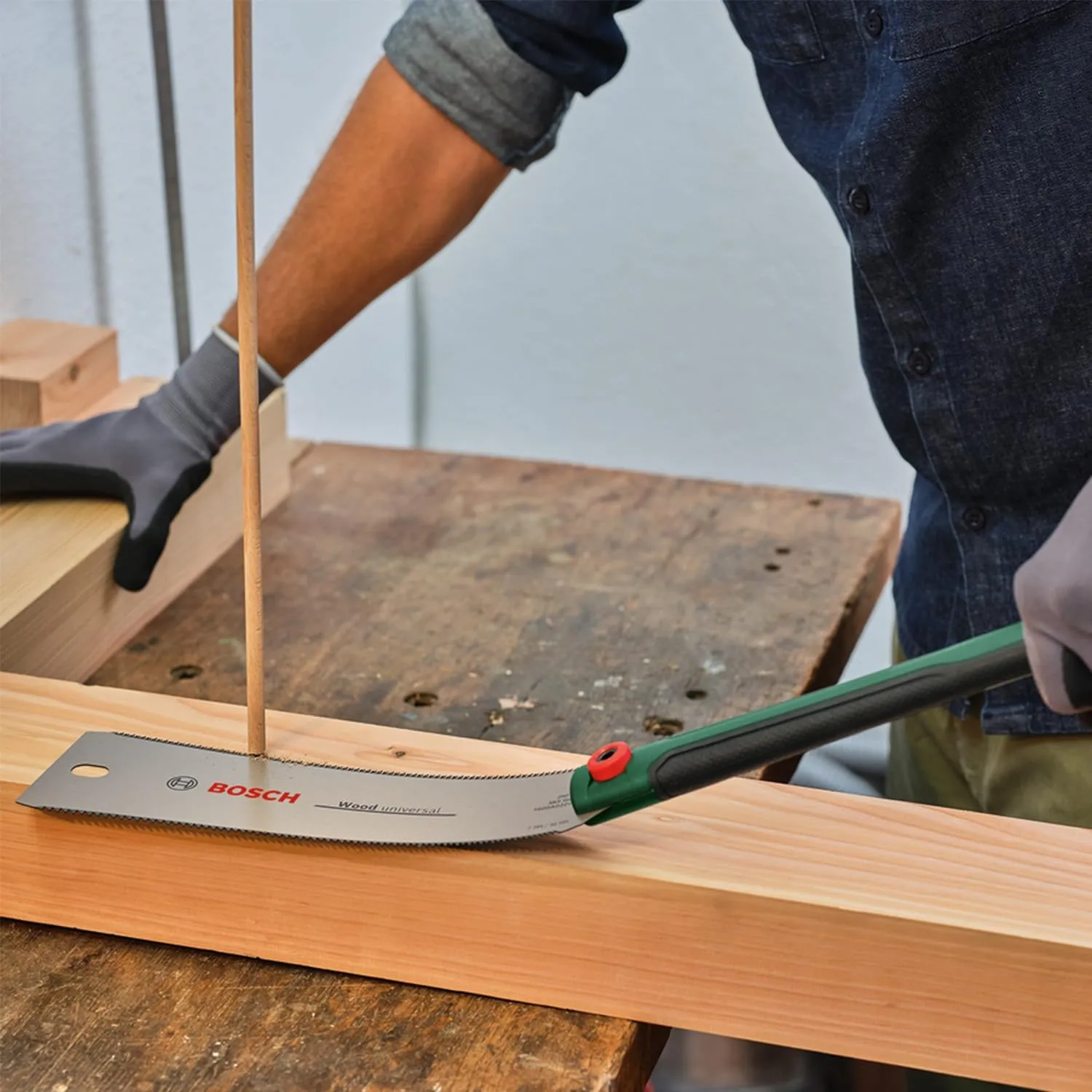 Ножівка по дереву Bosch Ryoba, 250мм, 17TPI, пластикове руків'я - 4