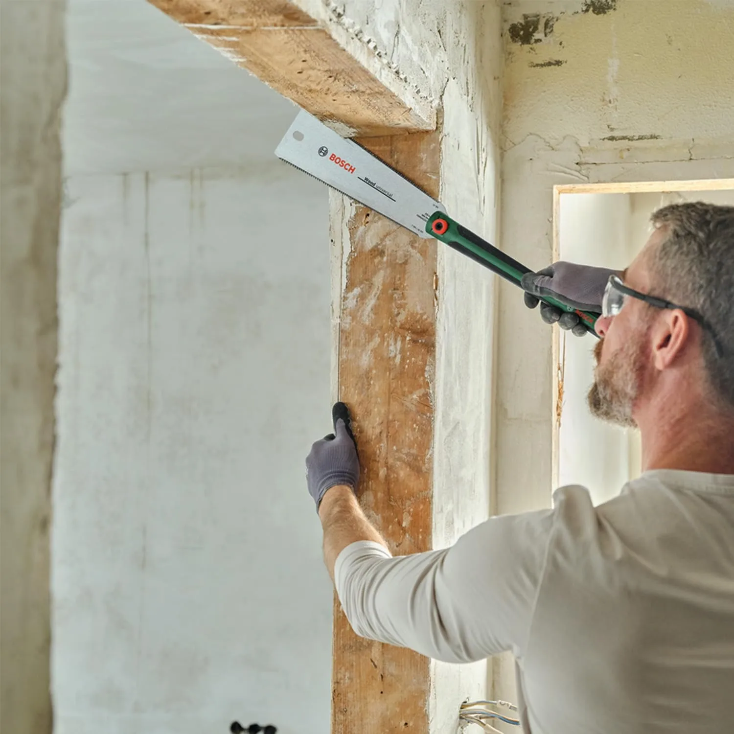 Ножівка по дереву Bosch Ryoba, 250мм, 17TPI, пластикове руків'я - 2