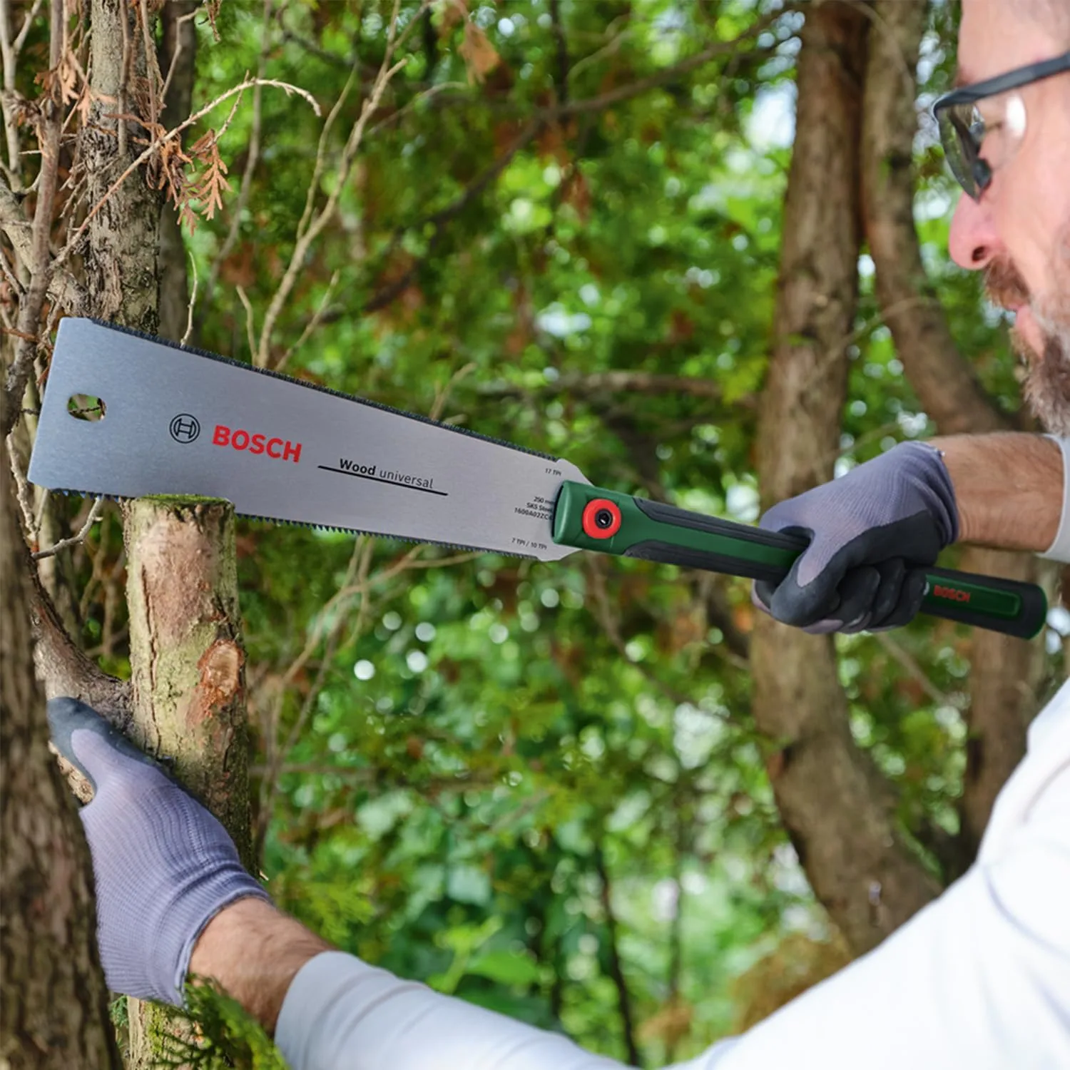 Ножівка по дереву Bosch Ryoba, 250мм, 17TPI, пластикове руків'я - 5