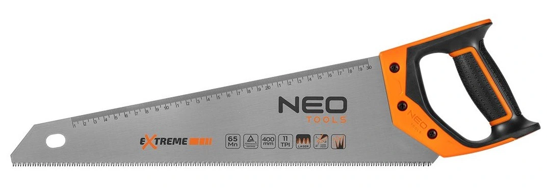 Ножівка по дереву Neo Tools, 400мм, 7TPI