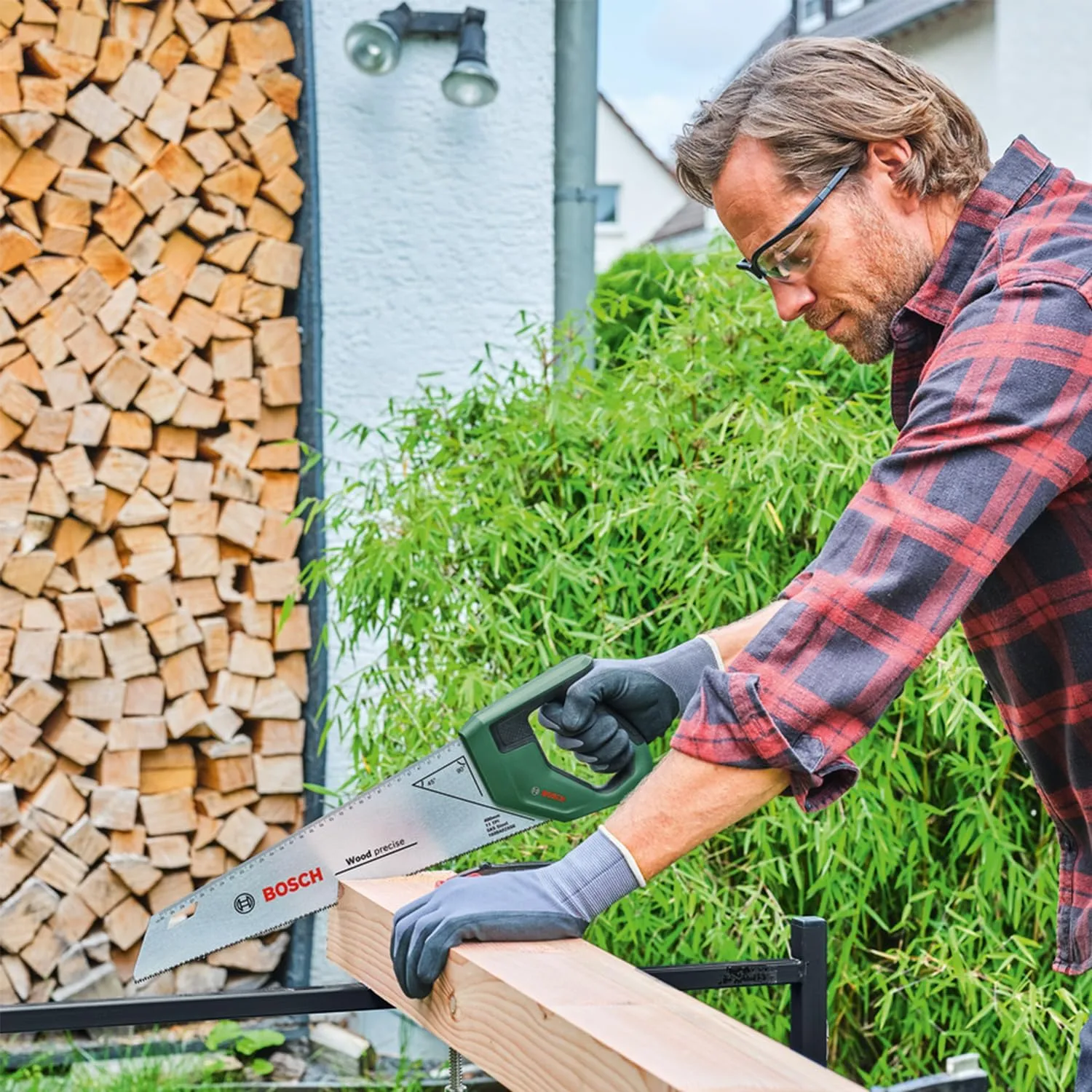 Ножівка по металу Bosch, 400мм, 24TPI, пластикове руків'я - 2