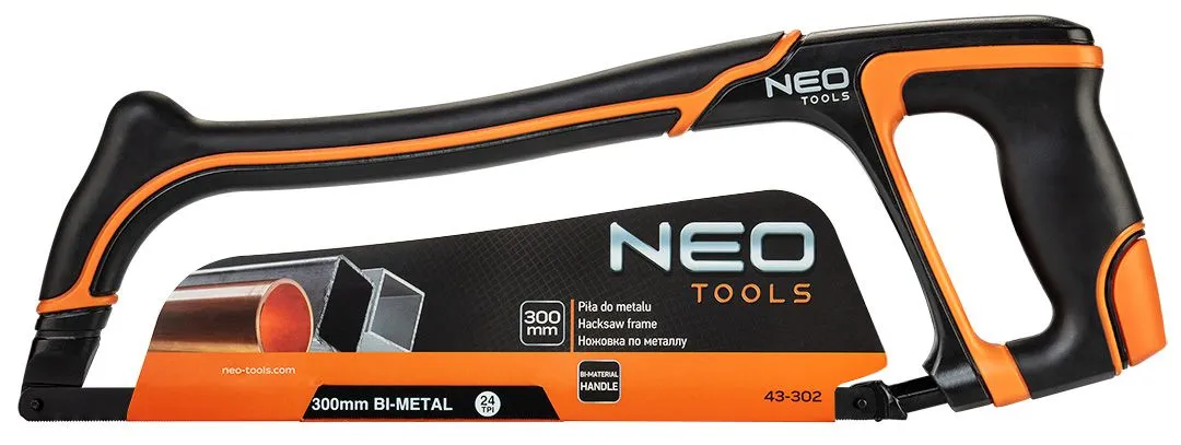 Ножівка по металу Neo Tools, 300мм, двокомпонентне руків'я - 13