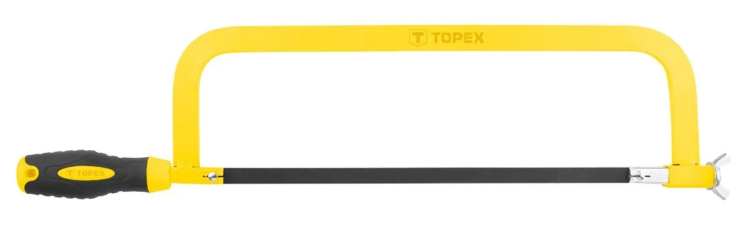 Ножівка по металу TOPEX, 300мм, 24TPI, дерев'яне руків'я - 3