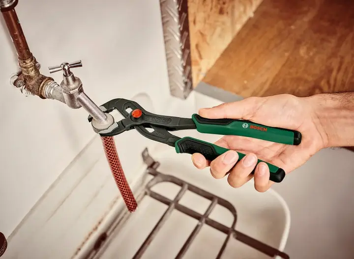 Кліщі переставні Bosch, 250мм, діапазон 0-46 мм - 2