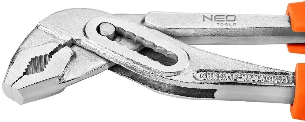 Кліщі переставні Neo Tools, 10-45мм, 250мм, CrV - 22