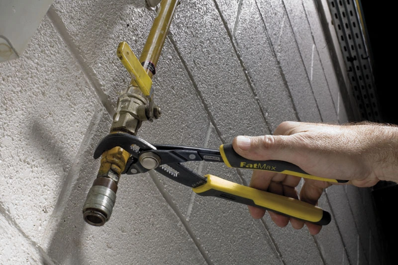 Кліщі трубні Stanley FatMax, переставні, регулювання за допомогою кнопки PushLock, 250мм - 4
