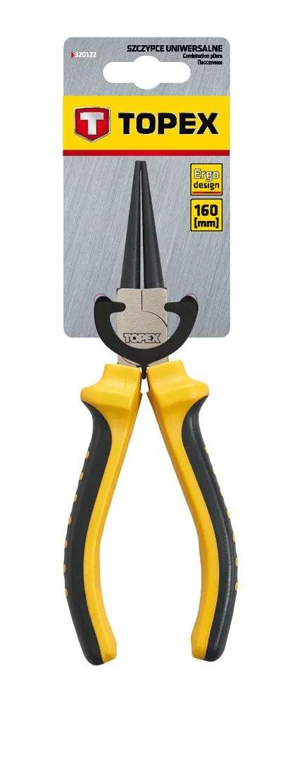 Круглогубці TOPEX, 160мм, сталь - 2