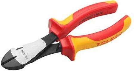 Кусачки-бокорізи Tolsen Premium VDE, діелектричні, для робіт під напругою 1000В, 180мм, CrV - 2